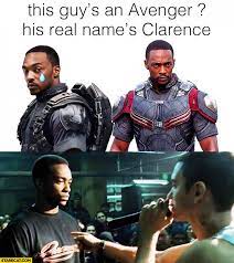 Le soldat de l'hiver en 2014, s'est confié au sujet d'une des intrigues de la série disney+. This Guy S An Avenger His Real Name S Clarence Star From 8 Mile Movie Anthony Mackie Starecat Com