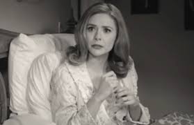Watch Elizabeth Olsen Reveals A New Wandavision Clip Debunks Jimmy Kimmel S Full House Fan Theory Primetimer