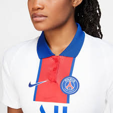 Arsenal, liga inglesa camisa arsenal titular 20/21 r$ 75,00. Camisa Paris Saint Germain Away 20 21 Sn Torcedor Nike Feminina Branco Azul Netshoes