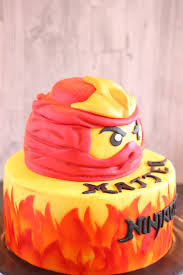 Ninjago Torte Sarahs Cakes Lego Torte Geburtstagskuchen Jungs Zweistockige Torte