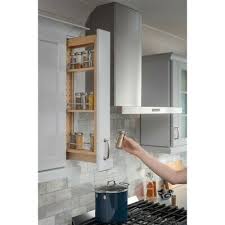 The gap may differ from the top to the bottom, so make sure you measure at both ends. 3 X 11 1 8 X 36 Wall Cabinet Filler Pullout Kitchen Cabinet Spice Roll Out 843512032134 Ebay