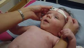 To measure your baby's head, a nurse will wrap a flexible measuring tape around the broadest part of your baby's forehead, just above the ears and at the midpoint of the back of the head. Paediatric Measures For Babies And Children Mrc Epidemiology Unit