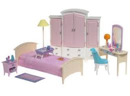 Amazon Com Barbie Living In Style Bedroom Play Set Toys Games Barbie Bedroom Set Barbie Bedroom Barbie Kitchen