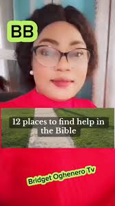 These are the 12 places you can find help in the Bible. , #inspiration  #motivation #everyone @top fans