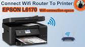 These websites are great sources for drivers when downloading from the manufacturer isn't possible. How To Connect A Printer And A Personal Computer Using Wi Fi Epson L6190 Et 4750 Npd6173 Youtube