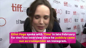 Page shared on social media last december that he is transgender. Elliot Page Reveals He Had Top Surgery In Time Magazine Interview Hollywood Life