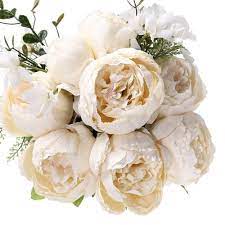 Searching for peony flowers at discounted prices? Hyper Boles Artificial Peony Silk Flowers Bouquet Rs 100 Bunch Id 16743749848