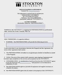 Vendor Contract Templates 5 Free Printable Legal Samples Contract Template Contract Video Services