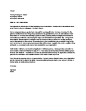 If your criminal background includes prison time and you took advantage of training or work opportunities. Sample Cover Letter Explaining Criminal Record Criminal Record Disclosure Letter Template