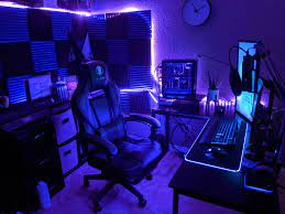 Hopefully This Isn T Too Dark Gaming Room Setup Game Room Design Gamer Room