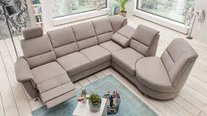 Mit unserem ella ecksofa in edlem leder bekommt der befehl ab in die ecke! doch gleich eine ganz andere bedeutung. Ecksofa Parole In Dunkelgrau Mit Relax Und Drehabschluss