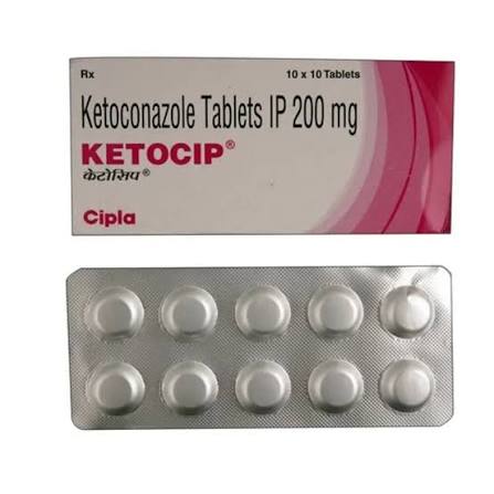 Ketocip Ketoconazole 200mg Tablet, Fungal Infection Treatment Medicine at ₹ 220/stripe | Nagpur | ID: 2853188311762