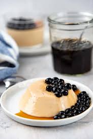 Bubble Milk Tea Panna Cotta Recipe The Flavor Bender