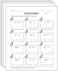 Click here to access this book : Inequalities Worksheets
