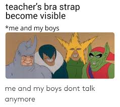 Teacher's Bra Strap Become Visible *Me and My Boys Me and My Boys ...