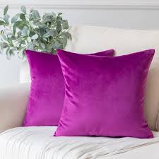 Browse 681 available at lamps plus! Phantoscope Soft Silky Velvet Series Square Decorative Throw Pillow Cusion For Couch 20 X 20 Light Purple 2 Pack Walmart Com Walmart Com
