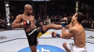 Поделись найденными gif или попробуй похожие gif запросы. Anderson Silva Vs Vitor Belfort Highlights Silva S Front Kick Ko Andersonsilva Ufc Mma Youtube