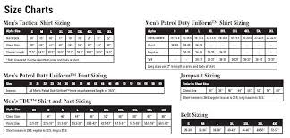 58 Methodical Air Force Blues Uniform Size Chart