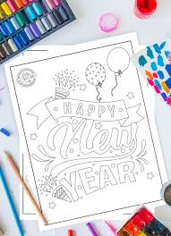 Free download new years eve coloring sheets on website provided. 21 Awesome Free New Year S Printables For Kids Kids Activities Blog