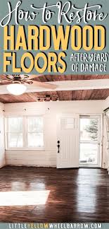 So you think of how to replace damaged laminate flooring planks. Hardwood Floor Restoration After Years Of Neglect