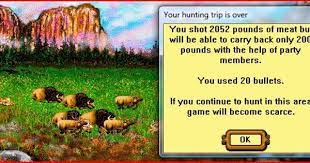 Yes Oregon Trail Ii 1996 Was Definitely A Superior Game Family Reunion Area Games Hunting Trip