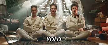 Gif And Always Wear A Straight Jacket So You Re Safe From Yourself Yolo Television Show Island Pictures