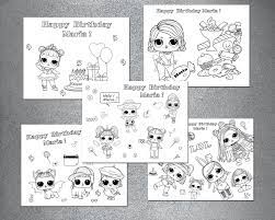 lol suprise birthday party coloring pages girls pets surprise printable coloriage twix
