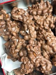 Enjoy these christmas candy recipes to make for gifting, stocking stuffers, serving at festive parties, or enjoying in front of the tree. Trisha Yearwood S Slow Cooker Chocolate Candy Recipe Diaries Trish Yearwood Recipes Chocolate Candy Recipes Candy Recipes Homemade