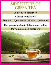 Green tea has a special ingredient called tannic acid, which calms down the irritation on the skin. Green Tea Side Effects You Need To Know About Femina In