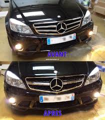 Photos Client Calandre Mercedes Classe C W204 Look Amg C63 2012