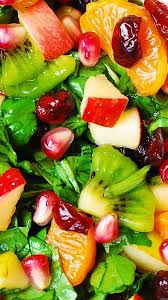 Holidays Spinach Salad With Fruit And Maple Lime Dressing In 2020 Appetizer Salads Delicious Salad Dressings Spinach Salad