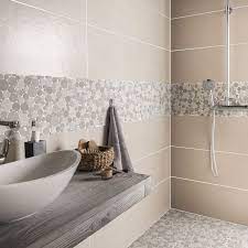 Stone and glass mosaic tiles. 70 Peinture Carrelage Mur Salle De Bain Leroy Merlin 2019 Leroymerlin Salle De Bain Carrelage Salle De Bain Salle De Bain Beige