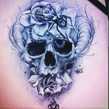 Maybe you would like to learn more about one of these? Realistic Skull Design From Sake Sake Tattoo Crew
