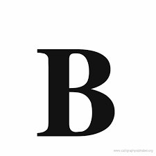 This letter b alphabet clip art set contains 16 image files, which includes 8 color images and 8 black & white images in png. Calligraphy Alphabet Roman B Calligraphy Alphabet Calligraphy Letters Alphabet B Calligraphy