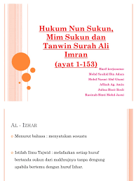 Maybe you would like to learn more about one of these? Tajwid Ringkas
