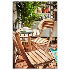 Askholmen Wandtisch 2 Klappstuhle Aussen Graubraun Lasiert Ikea Deutschland Gartentisch Holz Wandtisch Gartentisch Mit Stuhlen