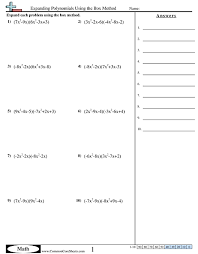 We offer a wide variety of algebra formats and. Algebra Worksheets Free Distance Learning Worksheets And More Commoncoresheets