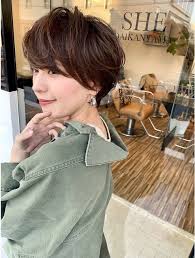辺見えみりさん風 マッシュショート l066475909 シー ダイカンヤマ she daikanyama のヘアカタログ ホットペッパービューティー ショートのヘアスタイル マッシュショート 髪型 ボブ