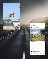 Import screenshot ig dan atur kemiringannya. Cara Edit Foto Keren Di Photoshop Keluar Frame Ig Ya Gampang