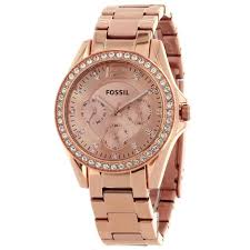 Shop for an authentic, brand new fossil jacqueline beige leather strap watch es3487 at nywatchstore. Montre Fossil Femme Es3988