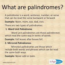 These examples are from corpora and from sources on the web. Eage Spoken English On Instagram Do You Know What Are Palindromes Words Like Civic Mom Dad Etc Are Palin English Language Learning Words Teaching English