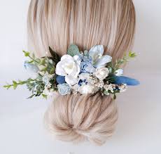 Hair claws are what your moms and grandmas used, but ours have been touched by claire's for your sparkle and your glimmer. Flower Hair Comb Dusty Blue Flower Hair Comb Bridal Flower Etsy Flower Hair Pieces Bridal Hair Flower Clip Flower Hair Comb
