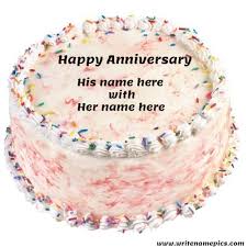 Name Edit Animated Birthday Cake With Name Editor Free Happy Anniversary Cake With Name Edit Happy Anniversary Cakes Anniversary Cake With Name Cake Name