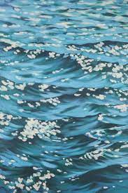 Ripple Effect Painting Water Art Ocean Painting Water Painting