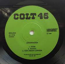 Colt 45 Punk Cowboy Crossover Swedish Punk Fanzines