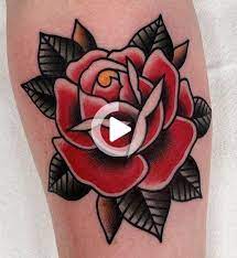 Front Wrist Traditional Rose Tattoos Traditional Tattoo Flowers Tattoos