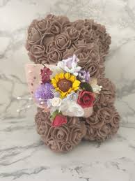 Height 35 cm roses quantity: My Rose Bear Uk On Twitter Are Bears Can Come In Real Or Artificial Flowers Great For Any Gift Or Table Piece Or Even For A Celebrity Dressing Room