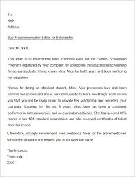 Sample Letter Of Recommendation For Scholarship 29 Examples In Word Pdf Letter Of Recommendation Letter Example Reference Letter