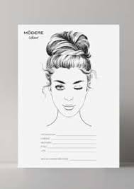 modere colour face chart