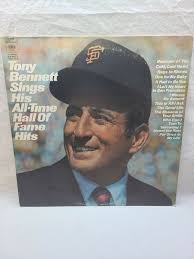 Tony Bennett Sings His All-Time Hall Of Fame Hits (1970) Vinyl record LP  C30240